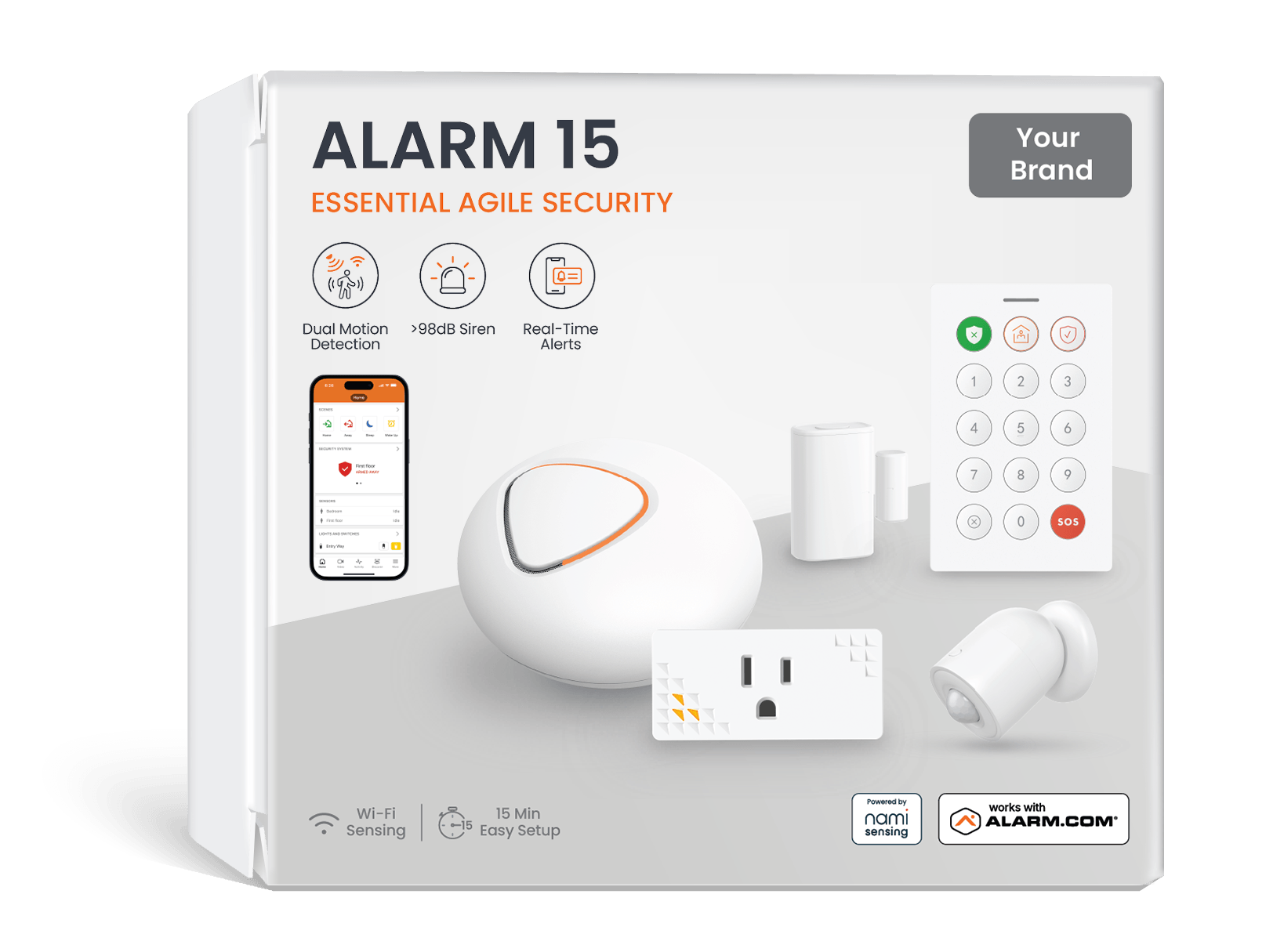 Your Brand Alarm 10 Type B Pack